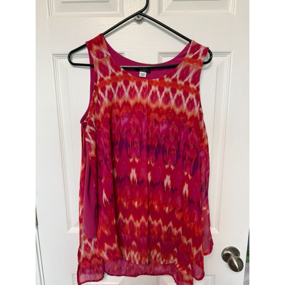 Fabulous Sleeveless Plus Size 18/20W Cocomo 70's Womens Top Vintage - EUC